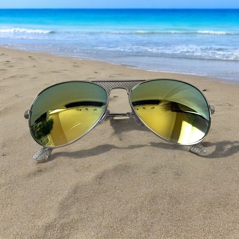 Stylish Polarized Glass Sunglasses VANS Unisex Sunglasses AVIATOR Sunglasses